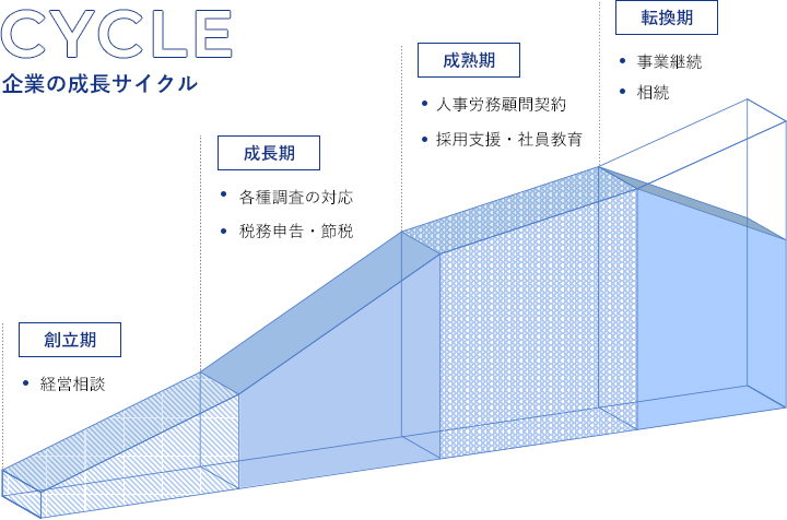 企業の成長サイクル